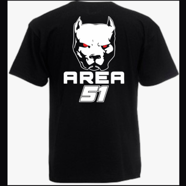 T-shirt “AREA 51” Nero - immagine 3