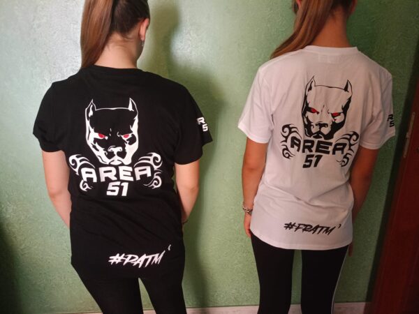 T-shirt “AREA 51” Bianco - immagine 5