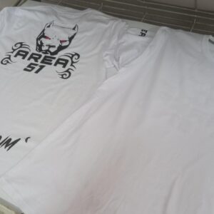 T-shirt “AREA 51” Bianco