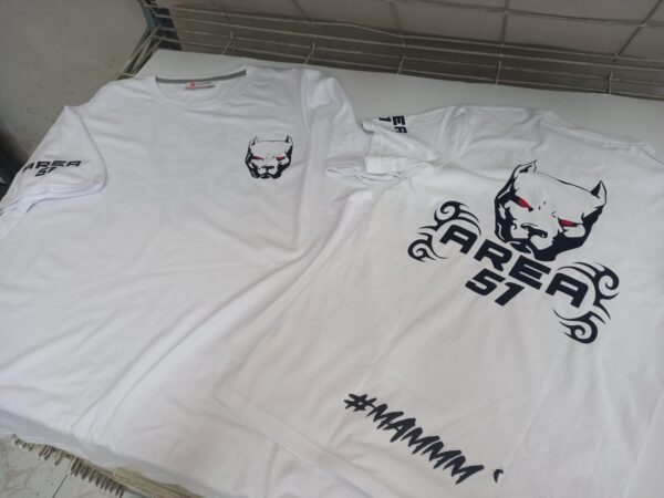 T-shirt “AREA 51” Bianco - immagine 3